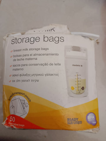 Medela Breastmilk Storage Bags / Count of 50